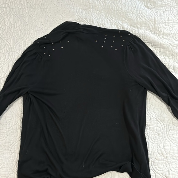 Roz & Ali Women’s Black 3/4 Sleeve Sweater size XL - Picture 4 of 6